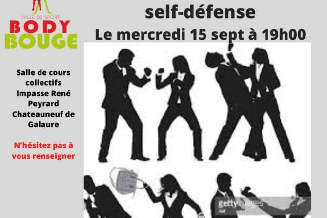 Cours d’essai self dèfense.